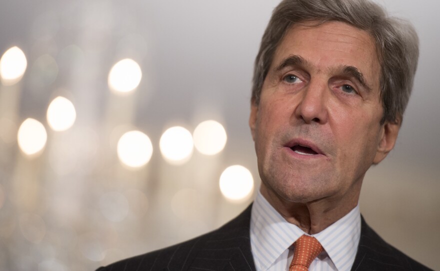 Secretary of State John Kerry is making an Election Day visit to Antarctica.