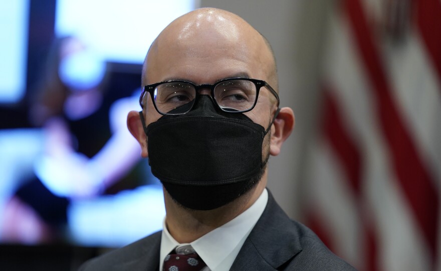 National Security Council senior director for the Western Hemisphere Juan Gonzalez, shown here during a meeting at the White House last month, recently returned from a trip to Mexico and Guatemala.