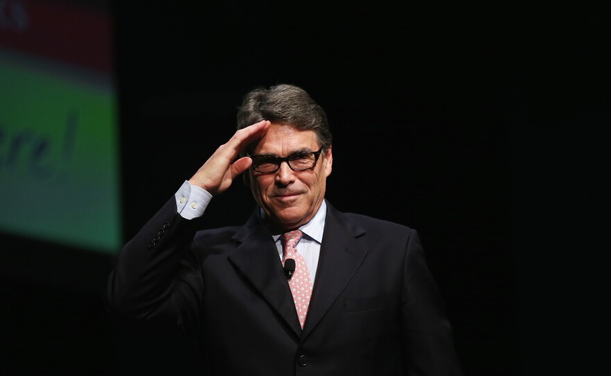 Rick Perry ended his presidential campaign Sept. 11, but there was $13 million left in the bank of a superPAC supporting him. The superPAC says it's given donors their money back.