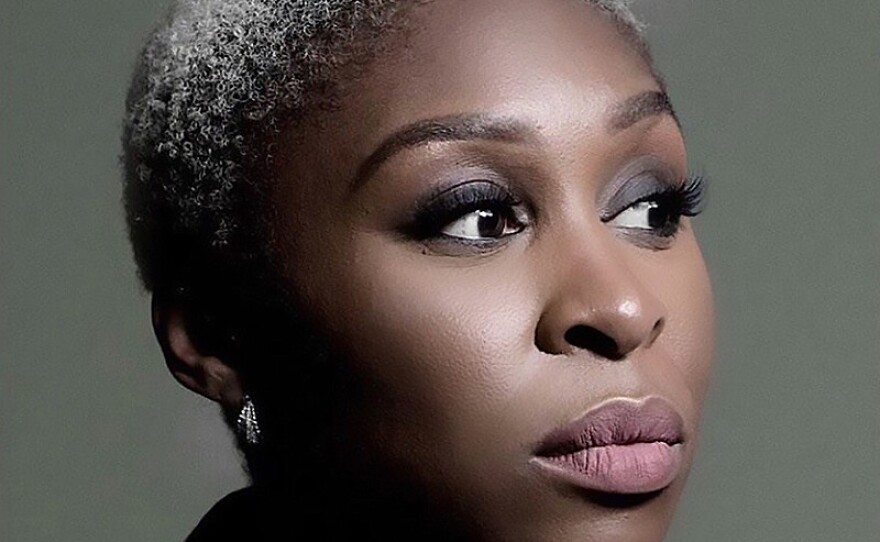 A publicity photo of Cynthia Erivo.