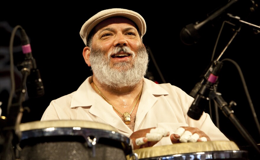 Musician Poncho Sanchez, pictured, is among the performers at the Imperial Avenue Street Festival.