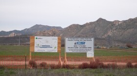 The JVR Energy Park is curerntly under construction in Jacumba Hot Springs. Photo taken