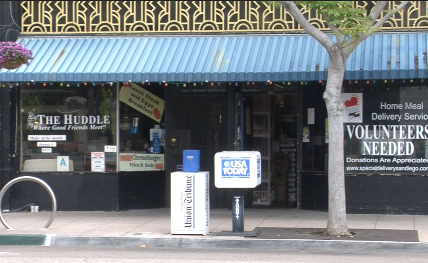 Special Delivery San Diego's headquarters is located next door to The Huddle in Mission Hills. 