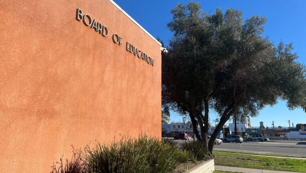 San Diego Unified School District Board of Education headquarters are pictured on Dec. 9, 2025.