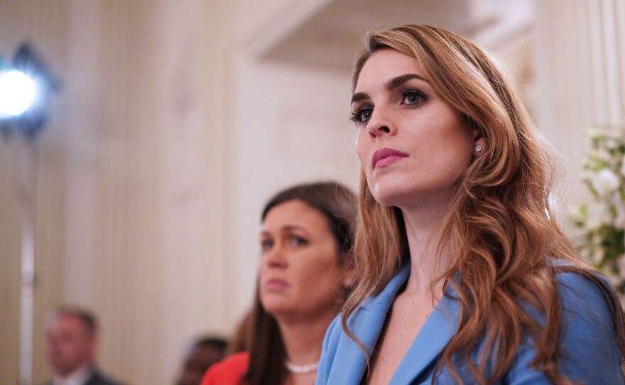 White House communications director Hope Hicks is resigning, the White House announced on Wednesday.