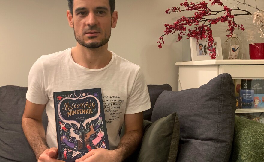 Boldizsar Nagy is the editor of <em>Wonderland Is for Everyone,</em> a children's storybook featuring gay, nonbinary and transgender characters. The book's publication has led to an outcry on the right in Hungary.