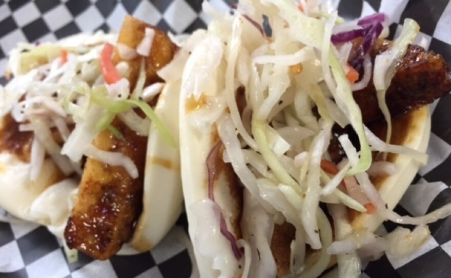 The Baco: half bao, half taco.