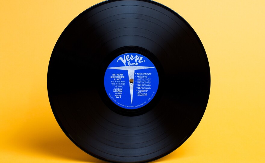 An original pressing of the album, from Satlof's collection.