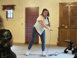 Emily Stamets, storyteller. Photo courtesy of SSD.