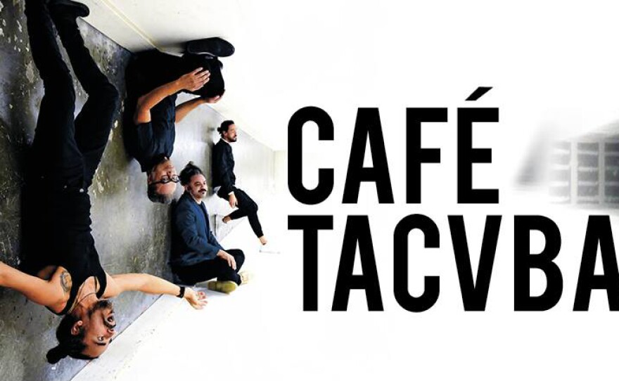 A promotional poster for the band Cafe Tacvba.