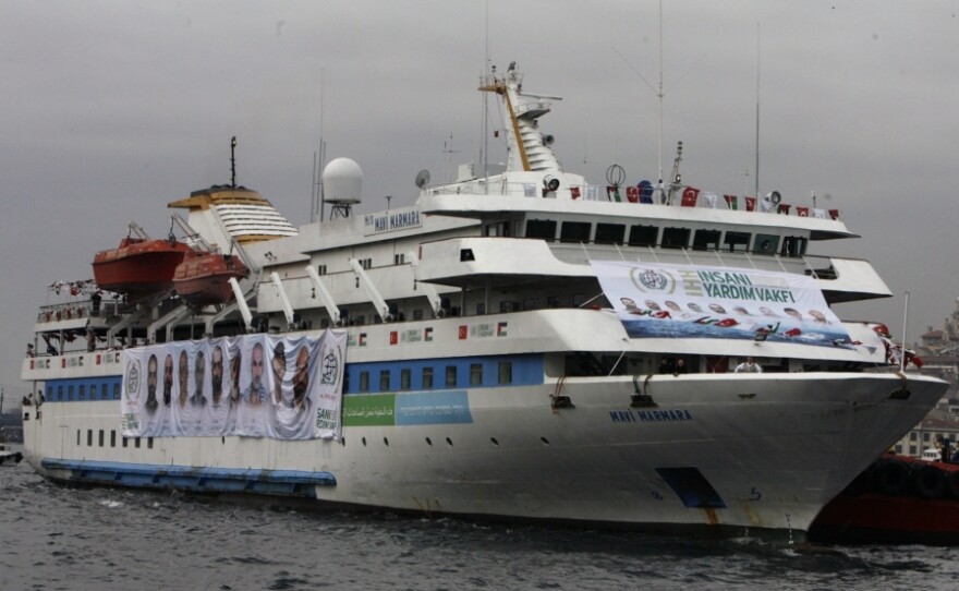 The Mavi Marmara ship was the lead boat in a flotilla headed to Gaza last year. Israeli naval commandos raided the ship in May 2010.
