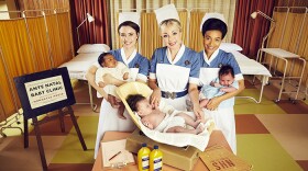 Nurse Valerie Dyer (JENNIFER KIRBY), Nurse Trixie Franklin (HELEN GEORGE), Nurse Lucille Anderson (LEONIE ELLIOTT)