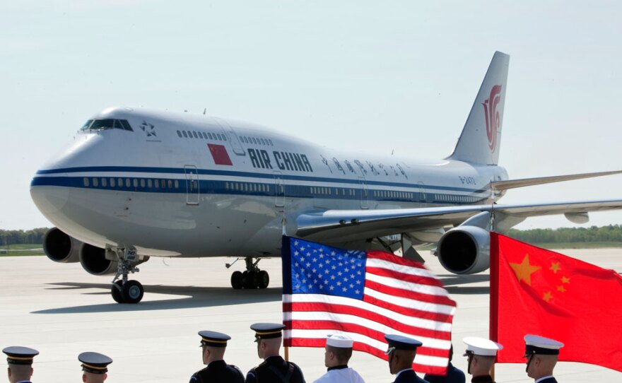 Honor guards at Andrews Air Force Base met the planes of dozens of heads of state, arriving in Washington for the Nuclear Security Summit on Monday.
