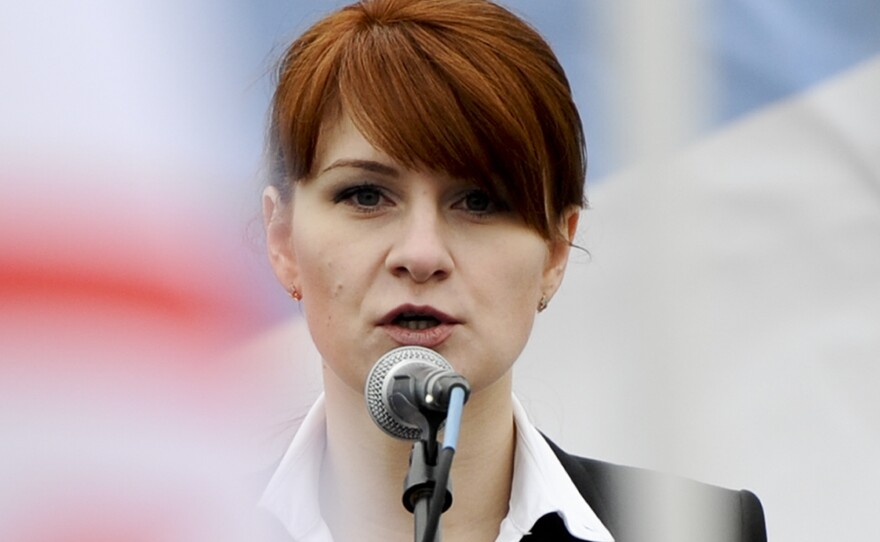 Prosecutors said on Wednesday that the FBI has information that Maria Butina has been in contact with Russia's FSB spy agency for as long as she has been in the United States.