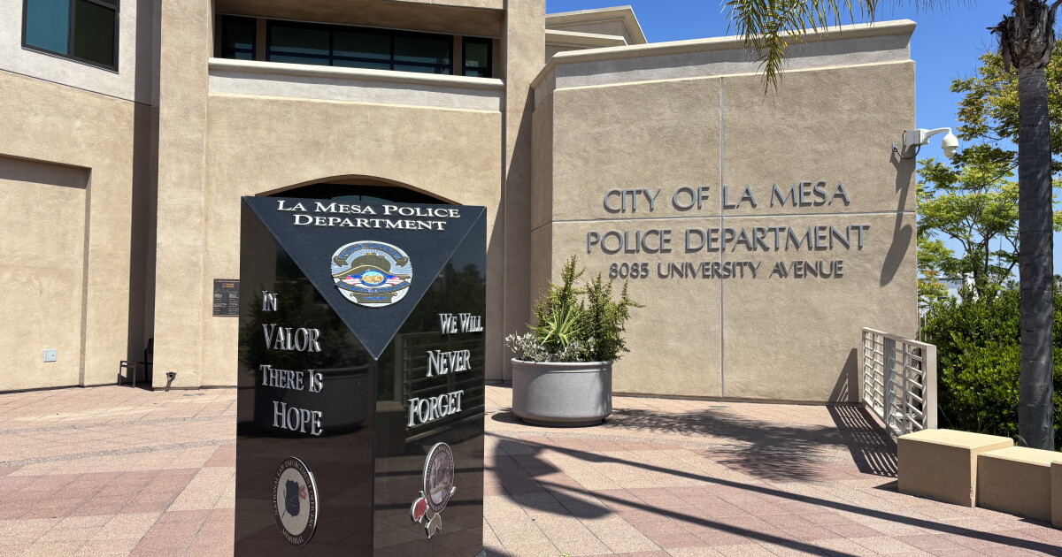 La Mesa Police Department honors officer killed in line of duty