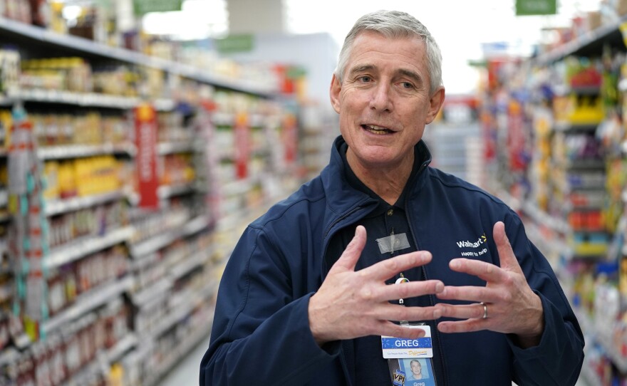 In a memo to store managers, Walmart U.S. CEO Greg Foran said the company is looking for other roles for greeters with disabilities who are due to lose their jobs.