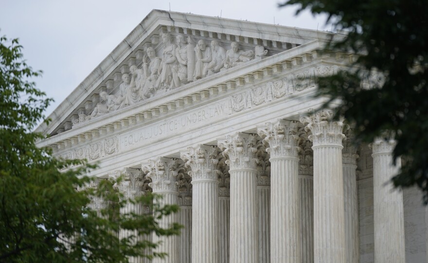 The U.S. Supreme Court building in Washington, Monday, June 27, 2022.