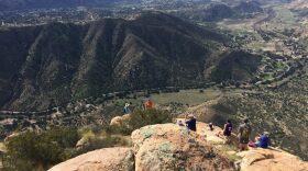Hikers at El Capitan Reserve are pictured in this undated photo. 
