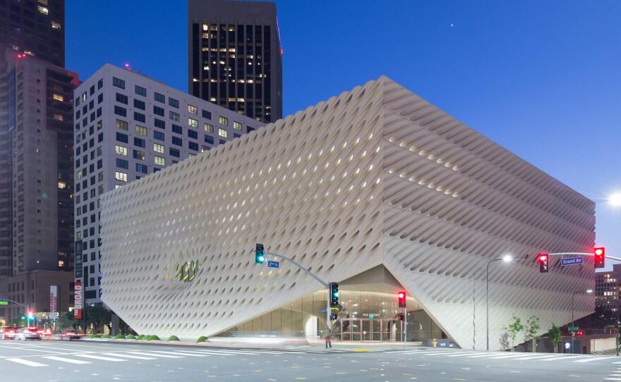 The Broad Museum, on Grand Avenue in downtown Los Angeles, opens Sunday. Admission is free.
