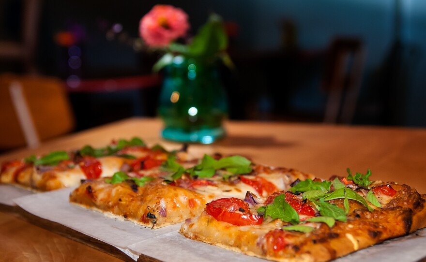 At Moriah Pie in Norwood, Ohio, Erin and Robert Lockridge serve homemade pizza and diners pay what they can.