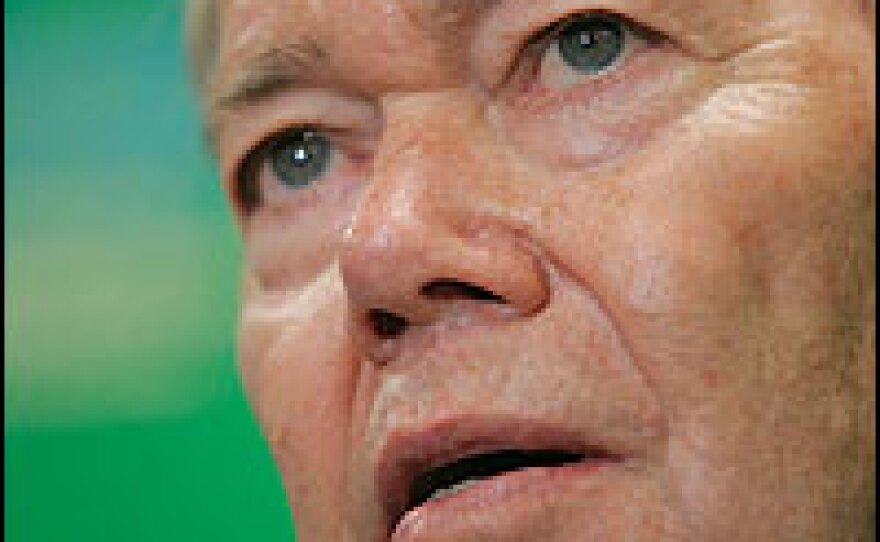 Sen. Craig Thomas, Republican of Wyoming.