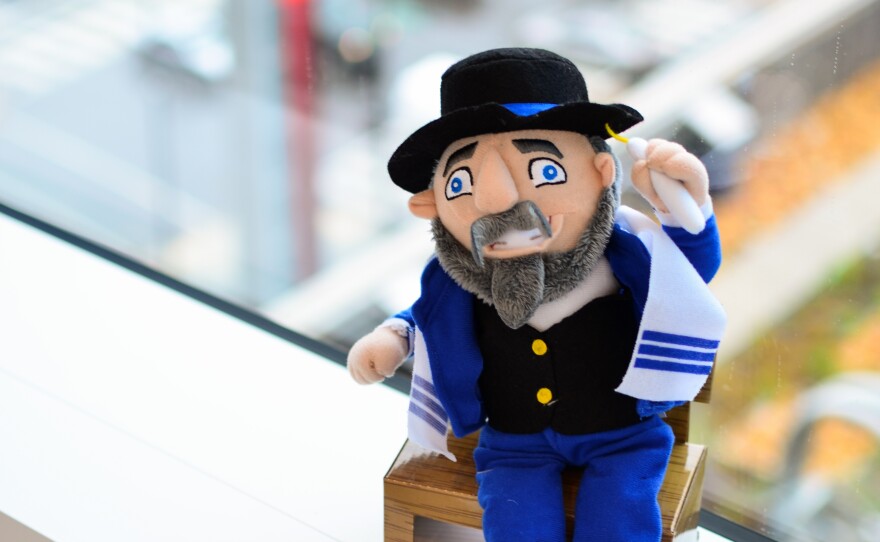 Mensch on a Bench visits NPR.