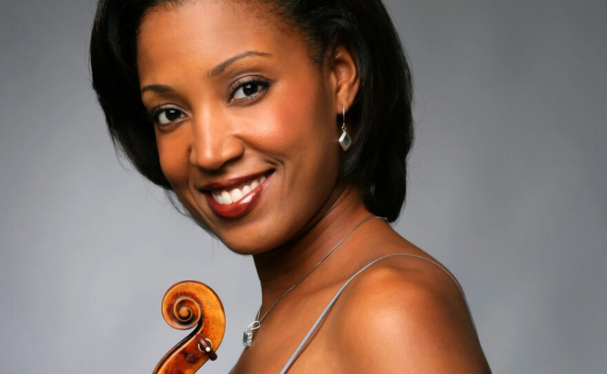 Violinist Kelly Hall-Tompkins