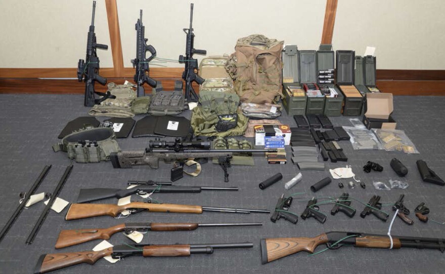 Federal prosecutors say Christopher Paul Hasson had acquired a cache of weapons and ammunition in an attempt to launch a domestic terrorist attack. Over the years, Hasson honed a hit list that included prominent Democrats and media figures.