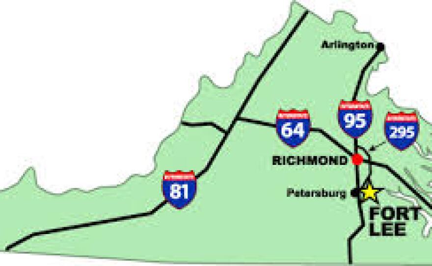 Ft Lee Va Map Armed Female Soldier Prompts Lockdown At Fort Lee Army Base In Virginia |  Kpbs Public Media