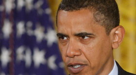President Obama talks about U.S. cybersecurity in May 2009. Obama has described U.S. computer networks as a "strategic national asset," and promised to "deter, prevent, detect and defend against" cyberattacks.