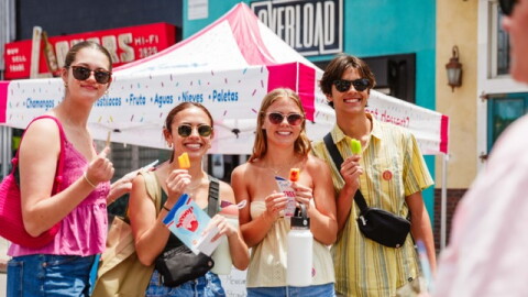 Scoop San Diego Ice Cream Festival Attendees with Paletas