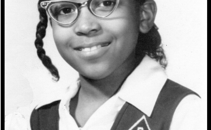 Writer Mary C. Curtis in her fourth grade school picture from St. Pius V school in Baltimore, Md.