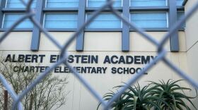 The Albert Einstein Academy Charter Elementary School in Golden Hill, San Diego is shown on May 14, 2026.