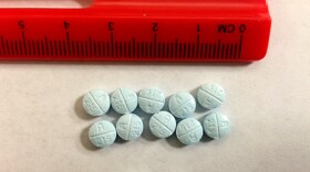 This undated photo provided by the Tennessee Bureau of Investigation shows fake Oxycodone pills that are actually fentanyl that were seized and submitted to bureau crime labs. Fentanyl is sometimes placed in tablets of counterfeit prescription drugs, but also comes in the form of patches, powder and even sprays.