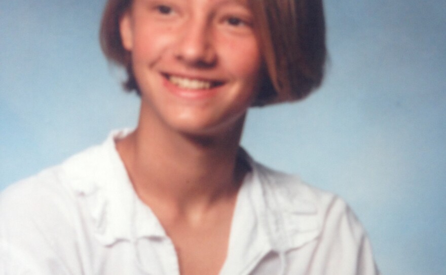 Natalie Williams as a teenager.