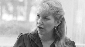 Annie Dillard in an interview at her Connecticut home in 1983.