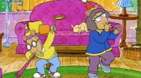 A scene from "Arthur's New Year's Eve."