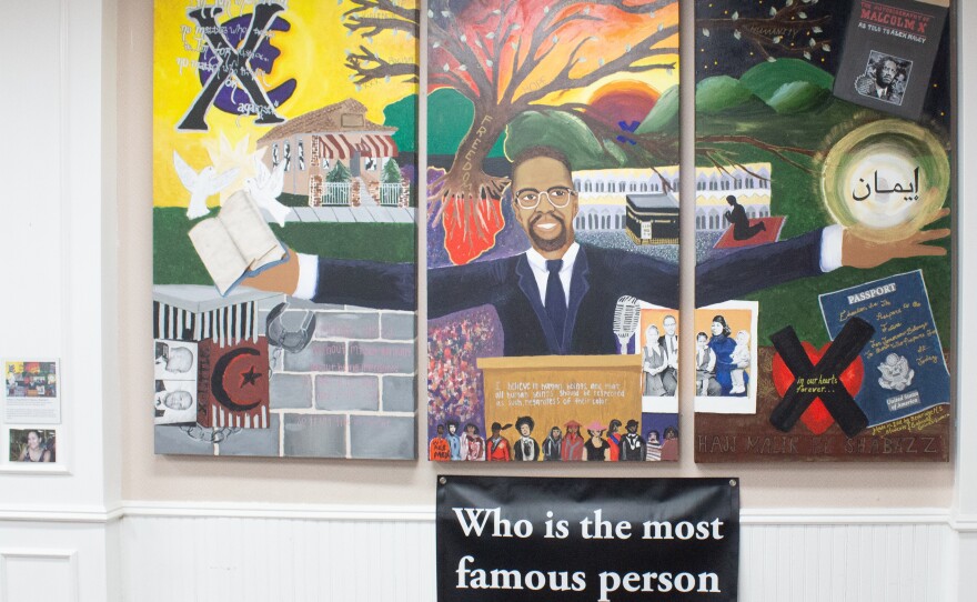 <strong>This mural was painted by local middle school students in Omaha. </strong>