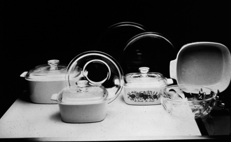 Classic CorningWare pieces, if not in your kitchen already, can be found at yard sales. Updated pieces are on store shelves. Corning spun off its consumer-products division in 1998, and it is now marketed by World Kitchen LLC.