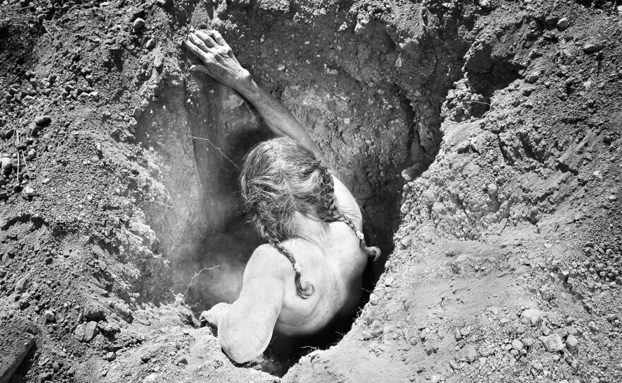 <em>To See Myself Alive</em>, 2020. This is the first image I made with Marcia. I've come to understand this piece as an exercise on acceptance.