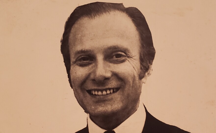Bernard Cohen in a 1970s campaign poster when he ran for the Virginia House of Delegates. As a lawyer he successfully argued the Supreme Court case that established the legality of interracial marriage. He died this week at age 86.