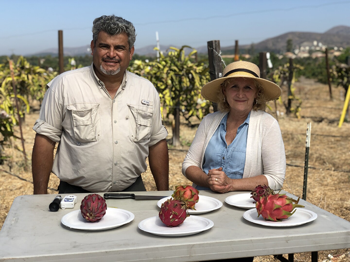 Host Nan Sterman in "Pitajaya - The Dragon Fruit" on A GROWING PASSION. We visit a specialty produce market and see how an expert chef incorporates dragon fruits in creative combinations for adventurous diners.