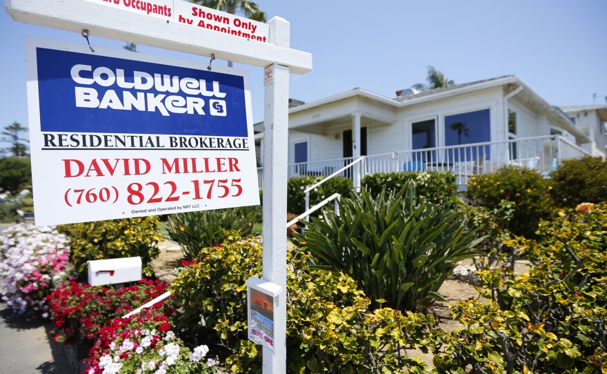 This single family home was for sale last week in Encinitas, Calif.