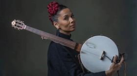 "There's times I'm playing the banjo and I just feel the ancestors," Rhiannon Giddens says.