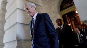 Former FBI Director Robert Mueller, the special counsel probing Russian interference in the 2016 election, departs Capitol Hill following a closed door meeting, Wednesday, June 21, 2017, in Washington. 