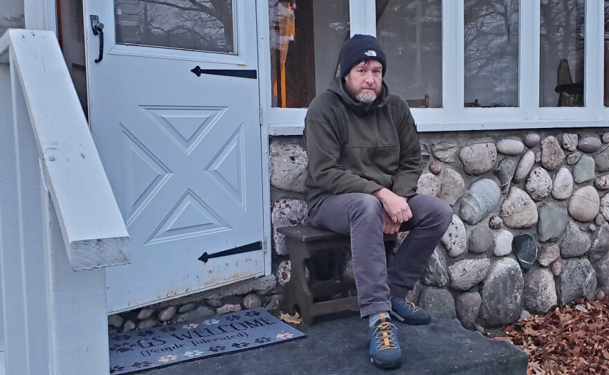 Todd Anderson is a single dad raising four children in Mackinaw City, Mich. "I'm pretty honest and open with them," he says. "They know we're in a spot right now."