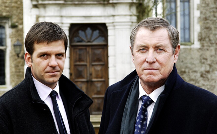 Jason Hughes as DS Ben Jones and John Nettles as Detective Chief Inspector Tom Barnaby.