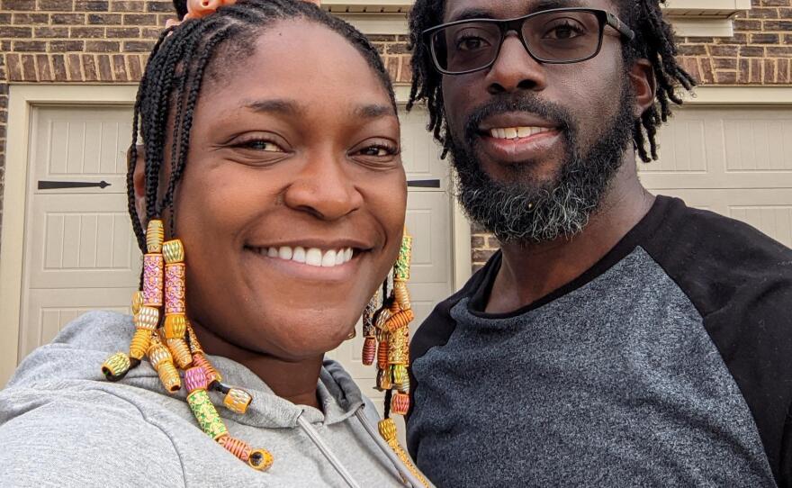 Danielle and Colin Lloyd spent much of the past year looking at homes in Atlanta but couldn't find anything they could afford.