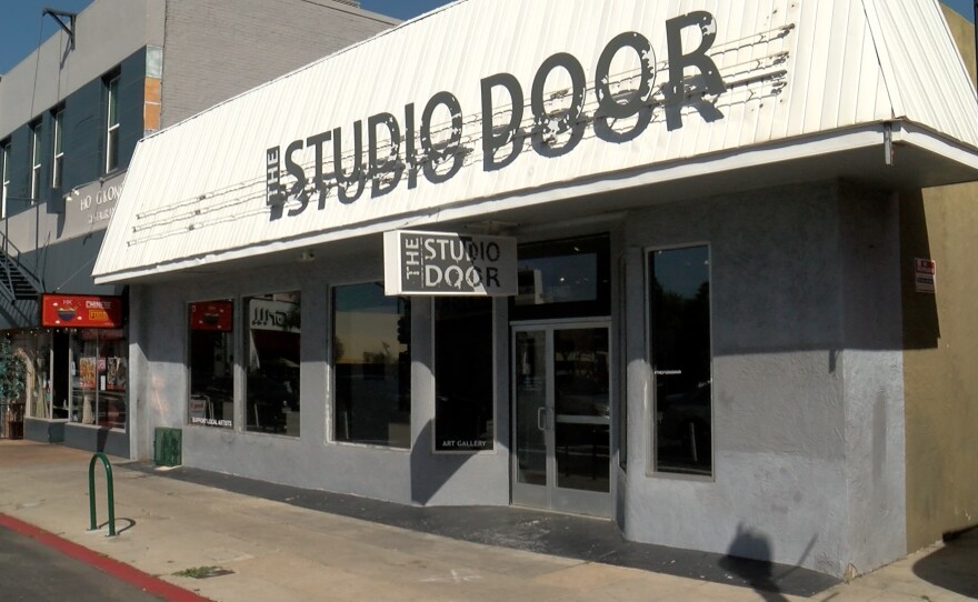 The Studio Door is located in Hillcrest and provides both gallery space and artists studios.