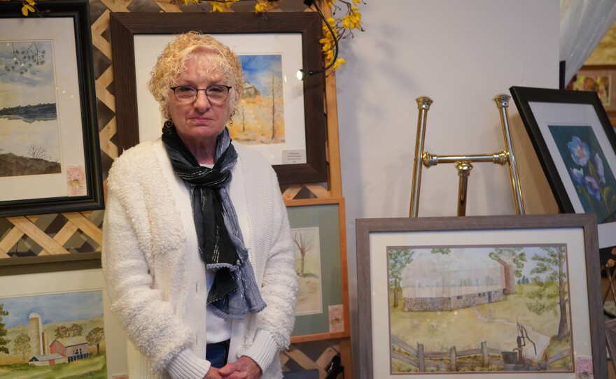 Kathleen Jahn, an artist in Portage who specializes in watercolor and pastel painting, said she's not sure who she'll vote for this election cycle.